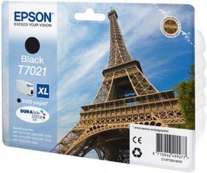 Original Epson T7021 XL Black Ink Cartridge